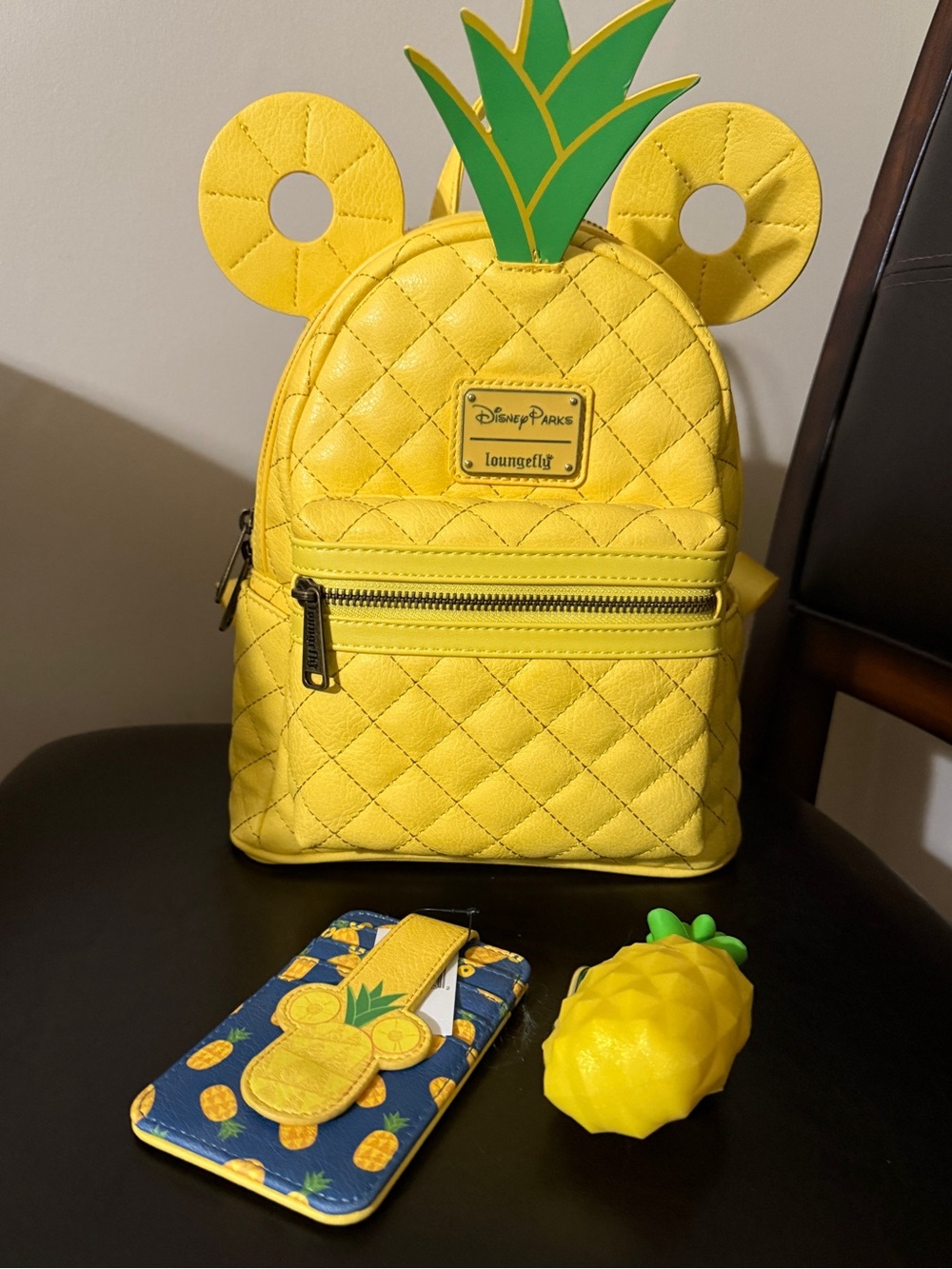 Loungefly Mickey Pineapple Bundle. All new with tags.